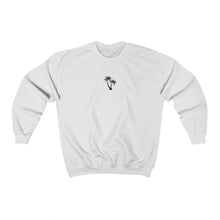 Load image into Gallery viewer, don't over think it crewneck - black and white