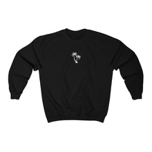 Load image into Gallery viewer, don't over think it crewneck - black and white