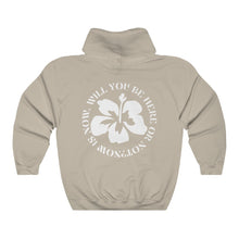 Load image into Gallery viewer, now is now hoodie - hot chocolate