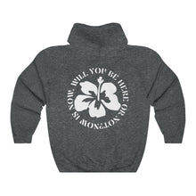 Load image into Gallery viewer, now is now hoodie - hot chocolate