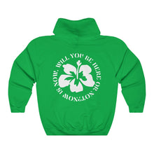 Load image into Gallery viewer, now is now hoodie - hot chocolate