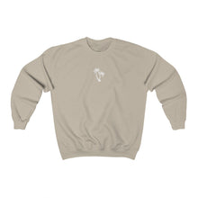 Load image into Gallery viewer, don't over think it crewneck - black and white