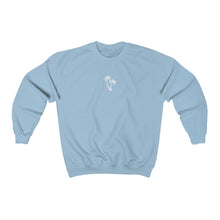 Load image into Gallery viewer, don&#39;t over think it crewneck - black and white
