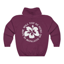 Load image into Gallery viewer, now is now hoodie - hot chocolate
