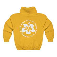 Load image into Gallery viewer, now is now hoodie - hot chocolate
