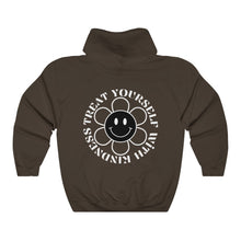 Load image into Gallery viewer, treat yourself with kindness hoodie - hot chocolate
