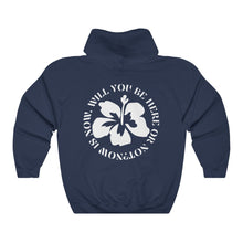 Load image into Gallery viewer, now is now hoodie - hot chocolate
