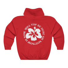 Load image into Gallery viewer, now is now hoodie - hot chocolate
