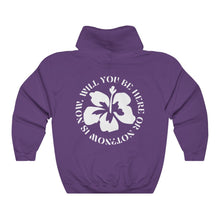 Load image into Gallery viewer, now is now hoodie - hot chocolate
